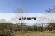 土耳其语翻译器