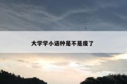 大学学小语种是不是废了 