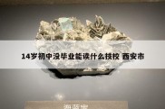 14岁初中没毕业能读什么技校 西安市