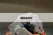 藏族语你好