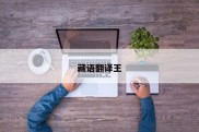 藏语翻译王